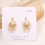 European Crystal Tassel Earrings - Elegant Pearl Ear Jewelry - Shop N Save