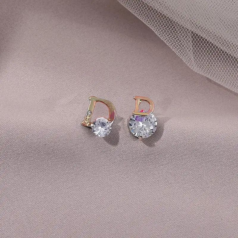 Korean Retro D-Shaped Earrings: High Quality Gift, 2023 Trends - Shop N Save