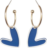 Asymmetric Love Tassel Earrings - Korean Trendy Women's Jewelry - Shop N Save
