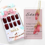 Shiny Silver Fake Nails - 12 Piece Set for Party-Ready Glam - Shop N Save