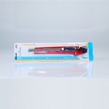 Small Paper Cutter - Compact, Precision Cutting, Portable (Red) - Shop N Save