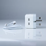 14 Pro Max 50W Adapter: Fast USB-C+C Charging, Lightning Cable - Shop N Save