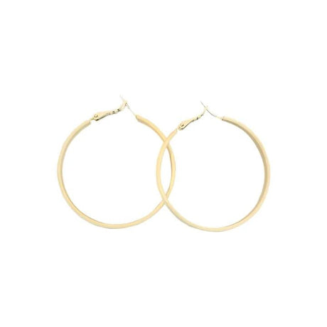 Korean Retro Yellow Circle Earrings - High Sense Design Trend - Shop N Save