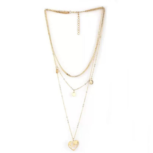 Gold-Plated Brass Necklace: Timeless Elegance, Durable Luxury - Shop N Save
