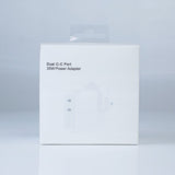 Dual USB-C 35W Adapter: Fast Charging, Portable, Universal Compatibility - Shop N Save