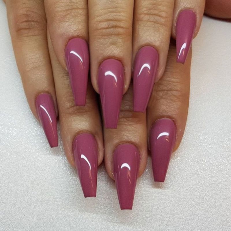 Fashion Plus Nail Polish - Red Violet Crayola (7)