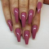 Fashion Plus Nail Polish: Dark Pink for Glamorous Nails(37)
