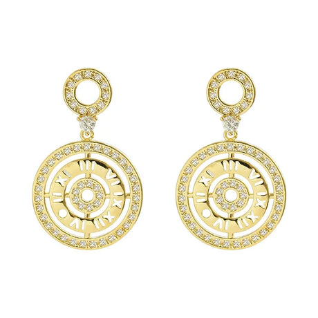 Titanium Crystal Earrings: Luxury, Famous Brand, Stylish Jewelry - Shop N Save