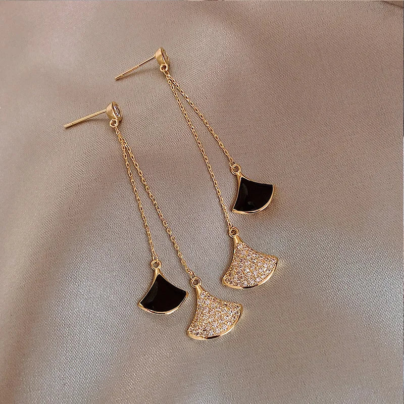 European Ballet Dancer Earrings: Tassel Studs, Wedding Fashion - Shop N Save