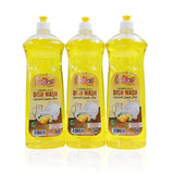 Collins Lemon Dish Wash: Powerful Cleaning, Gentle on Hands, 1L [1x3]