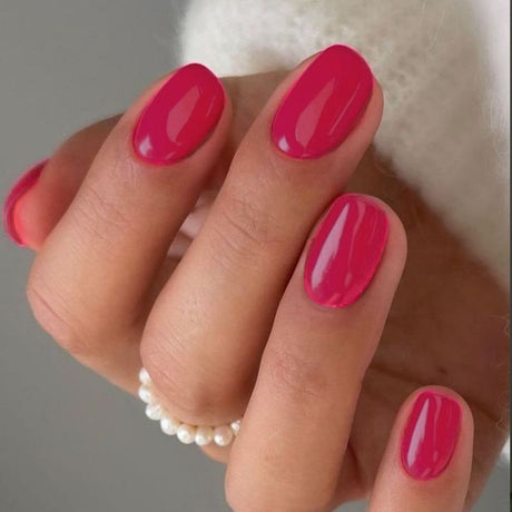 Fashion Plus Nail Polish: Baby Pink Shade for Elegant Nails(36)