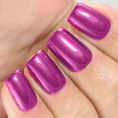 Nail Polish - Quick-Dry, Non-Toxic Beautiful Color - Midnight Purple (016)