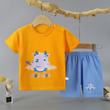 Fashion Short Sleeve T Shirts Cotton Shirts New Born Matching Set - Shop N Save