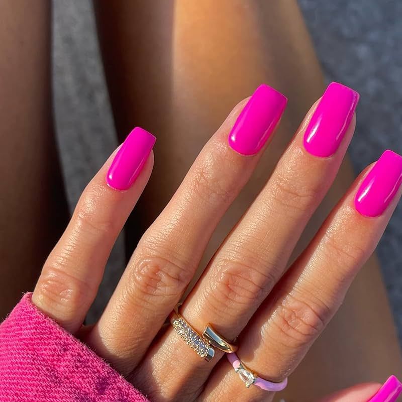 Nail Polish - Quick-Dry, Non-Toxic Beautiful Color - Shocking Pink (039)